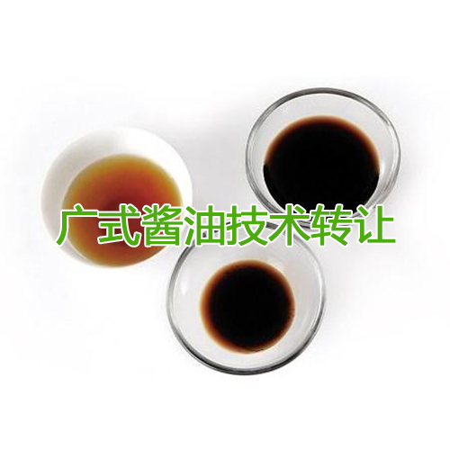 贺州广式酱油技术转让